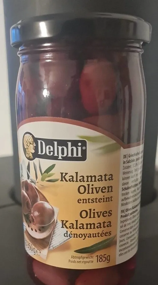 Olives Kalamata dénoyautées
