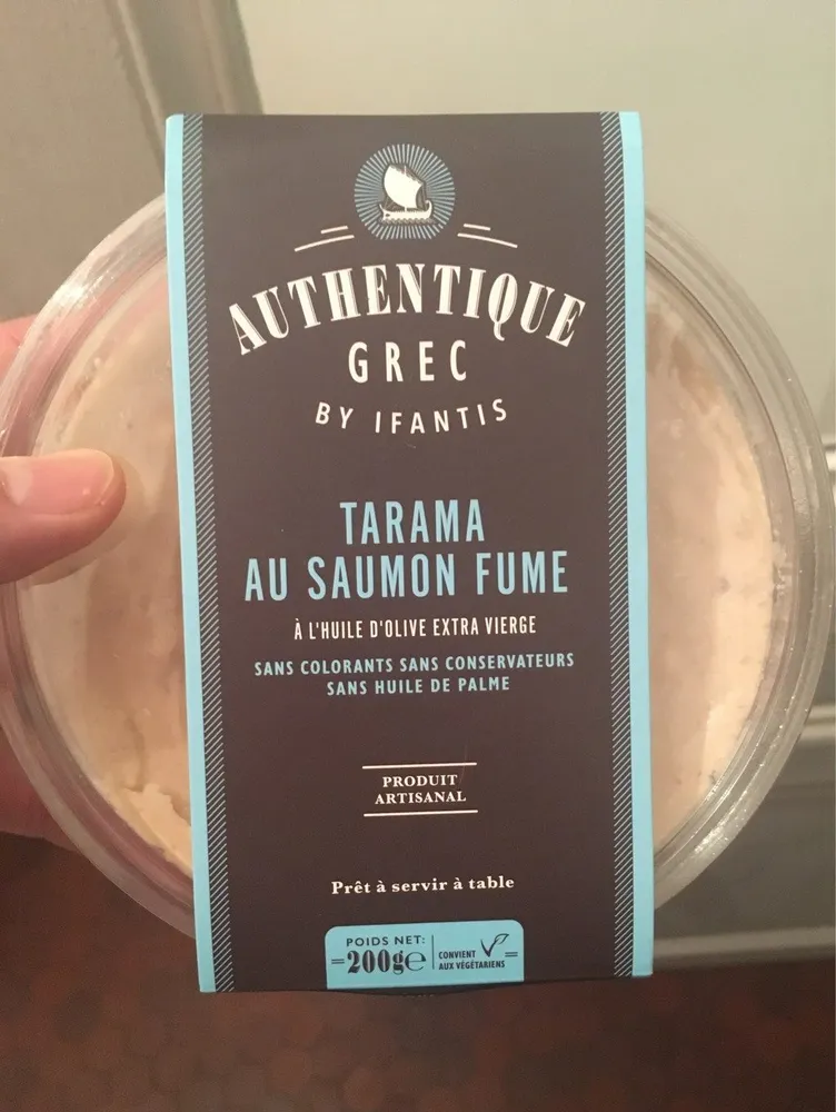 Tarama au saumon fumé