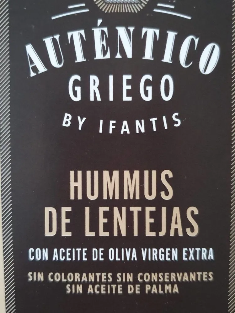 Hummus de Lentejas