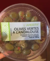 Olives vertes a l'andalouse