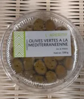 Olives vertes à la méditerranéenne