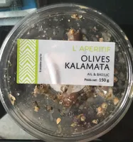 Olives Kalamata ail & Basilic