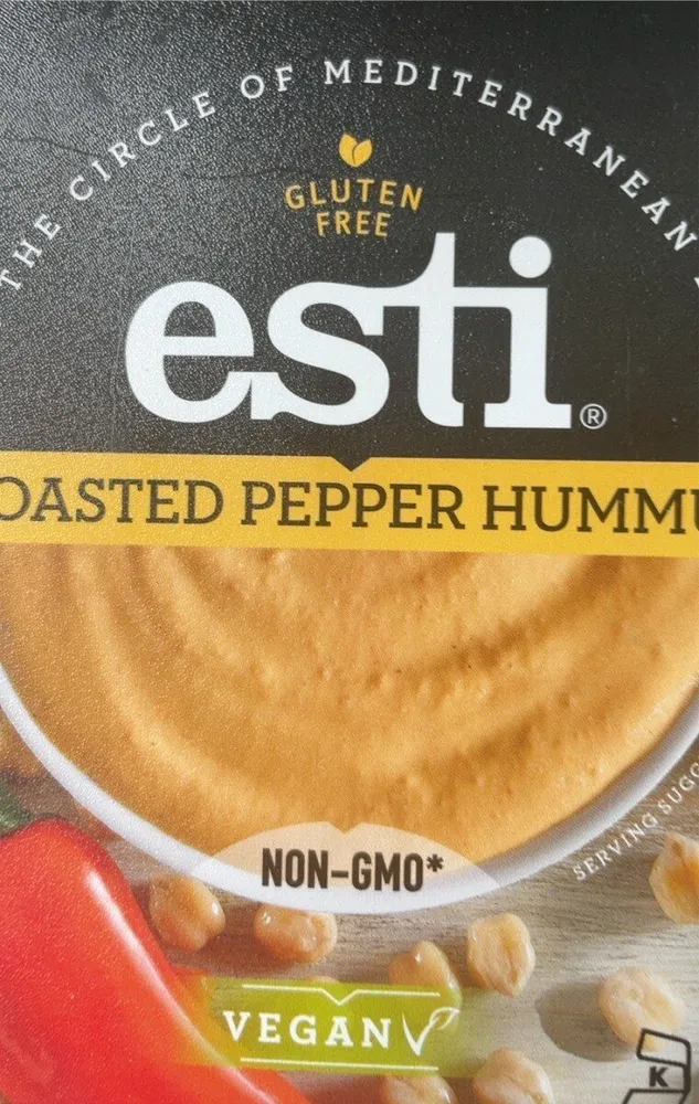 Roasted pepper hummus