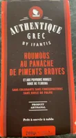 Houmous au panache de piments broyes