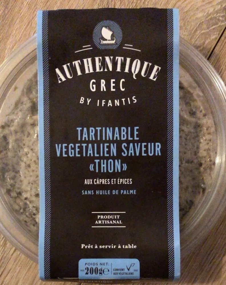 Tartinable végétalien saveur "thon"