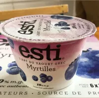 Yaourt grec aux myrtilles