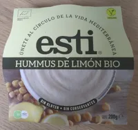 Hummus de Limón Bio