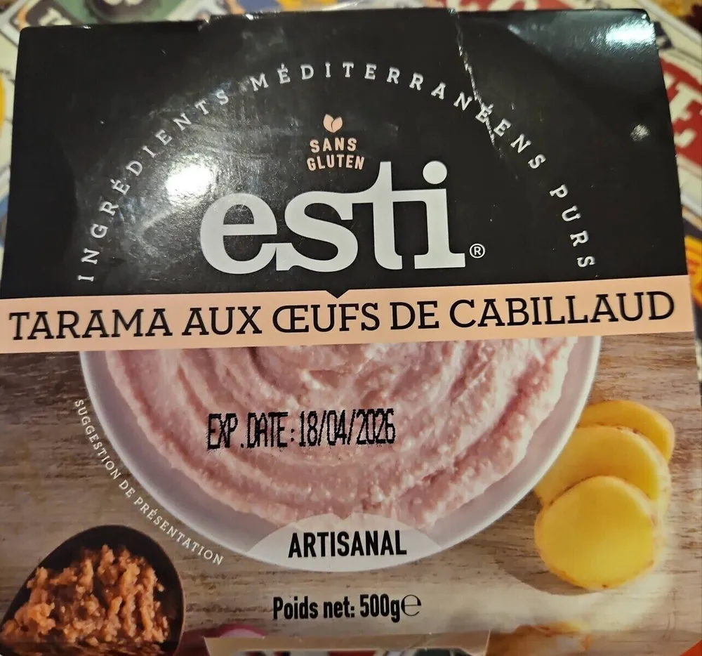 Tarama aux œufs de cabillaud