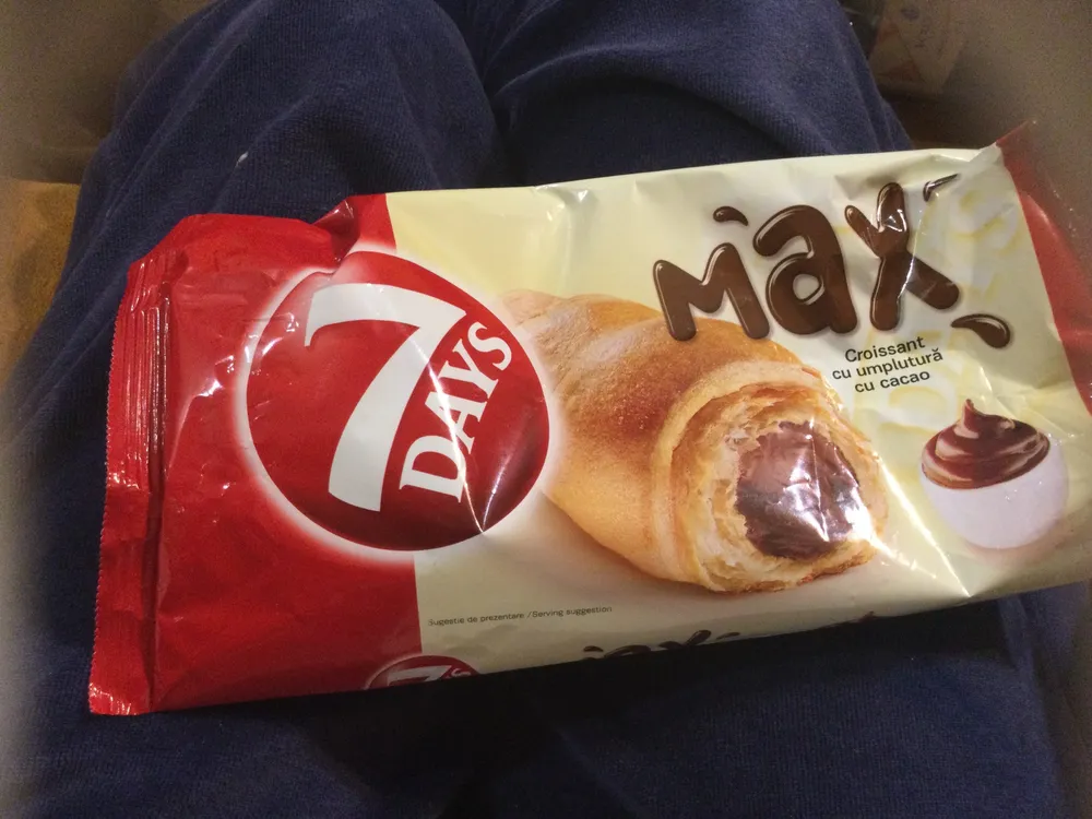 Max Croissant fourré au chocolat et au cacao