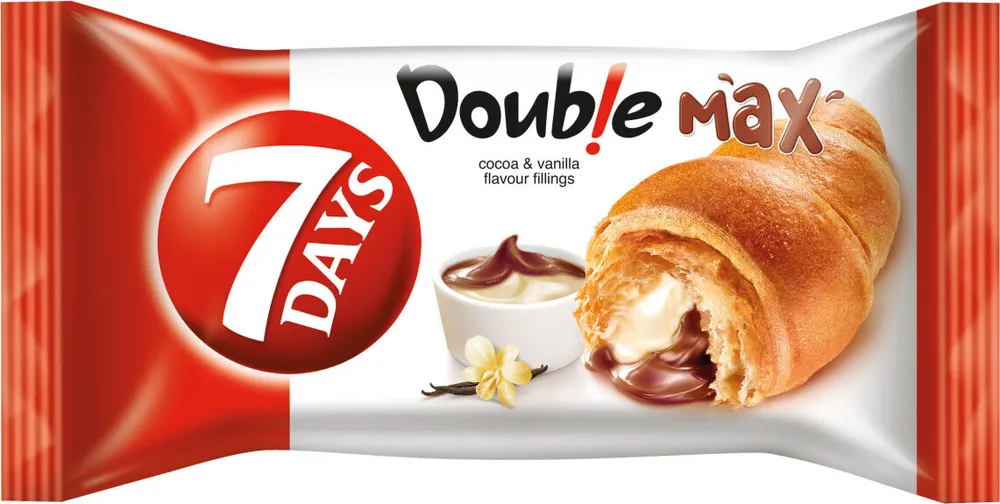 Double Max Cocoa & Vanilla Croissant