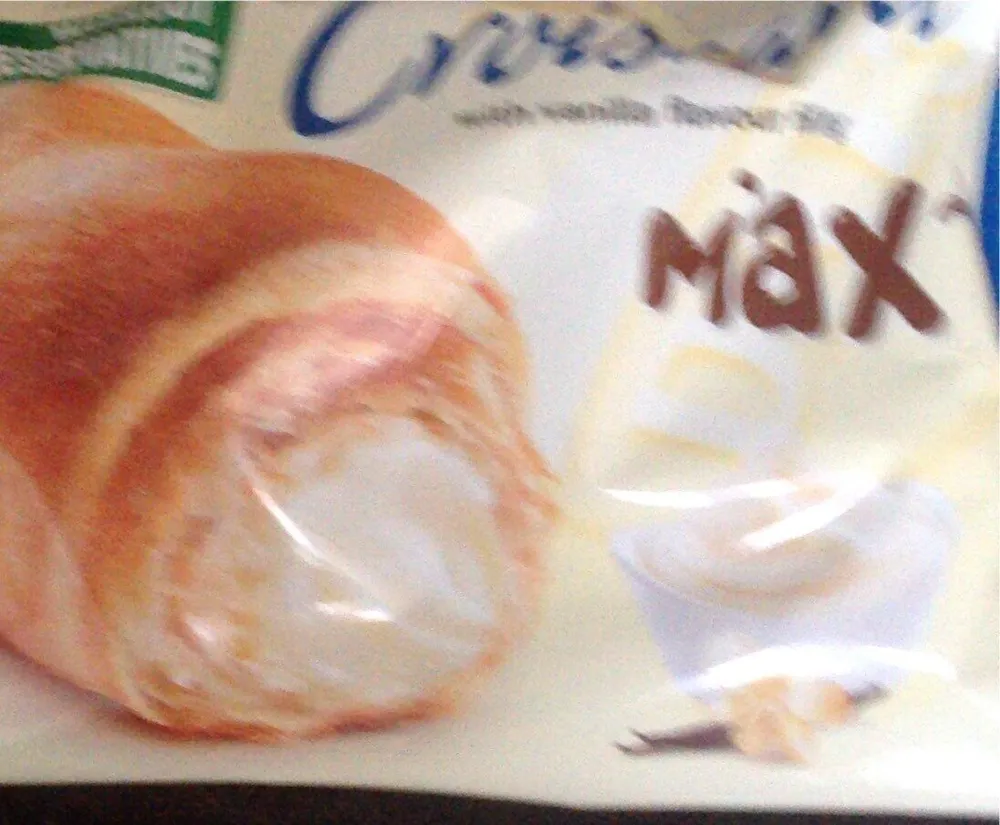Crossiant with vinilla flaouring Max