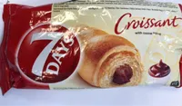 Croissant with cocoa filling