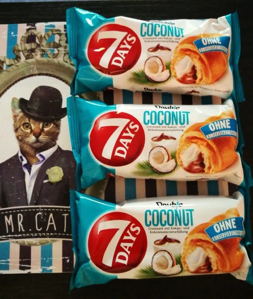 Croissant Double Coconut-Kakao