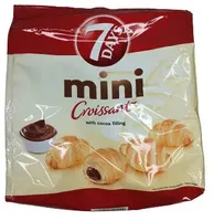 Mini Croissant, Kakaocremefüllung