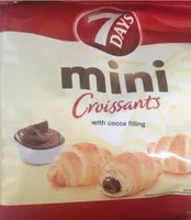 7 Days Mini Croissants With Cocoa Filling 60g