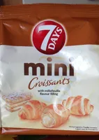7Days Mini Croissants With Millefeuille Flavour Filling 60g