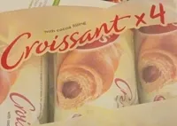 Croissant with cocoa filling