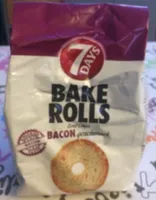 Brotchips 7 Days Bake Rolls, Schinken / Bacon