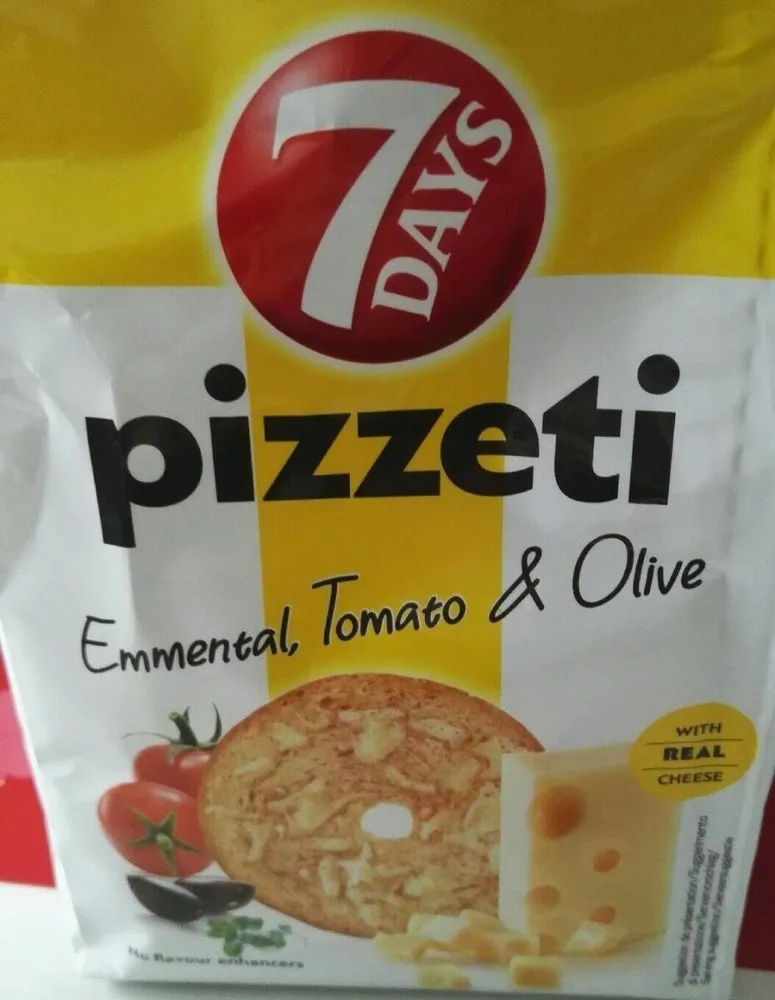 Pizzeti Emmentaler Tomate Olive