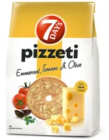 7 Days Pizzeti Cheese Tomato & Olive