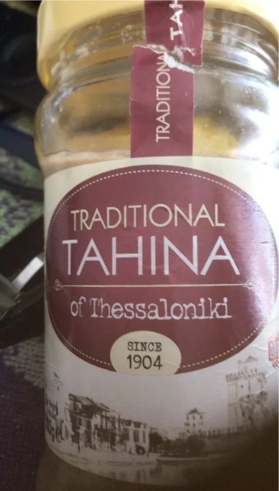 Traditionnal tahina
