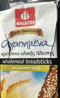 Wholemeal breastick with sesame seeds