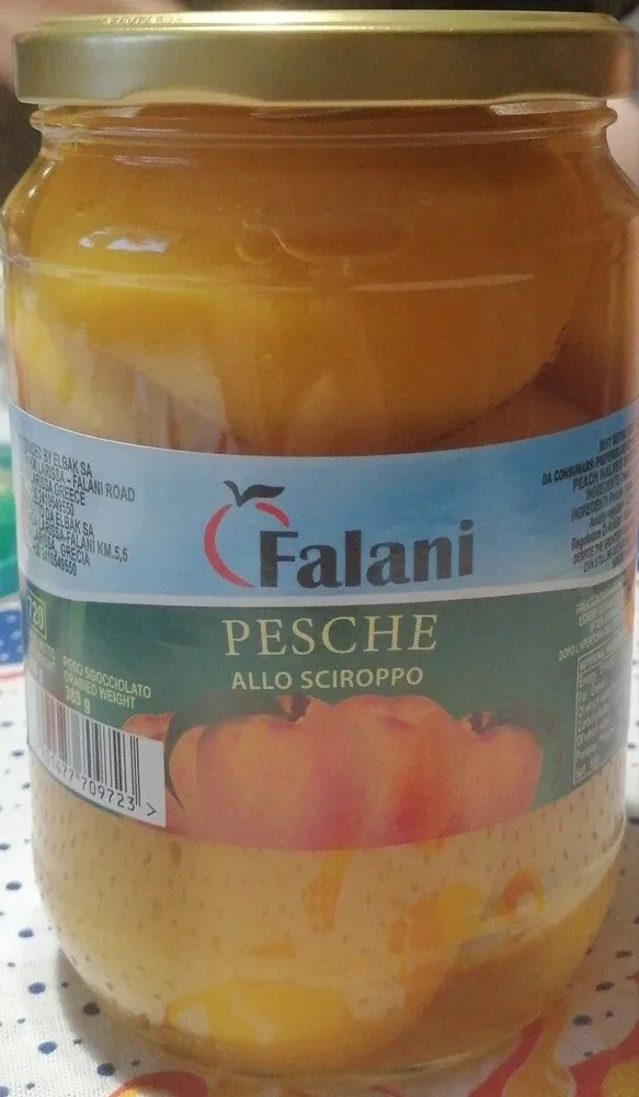 Pesche allo sciroppo