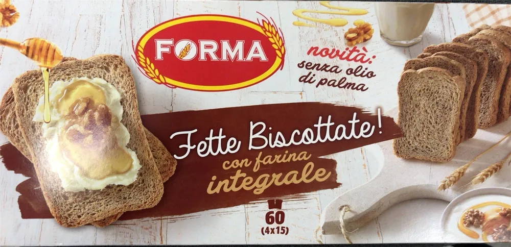 Fette biscottate integrali