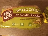 Φέτες Ζωής 100% Ολικής Άλεσης