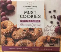 Must Cookies with P.D.O. Raisins