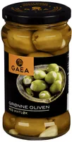 Gaea Green Olives Stuffed With Garlic 295G