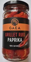 Grillet rød paprika