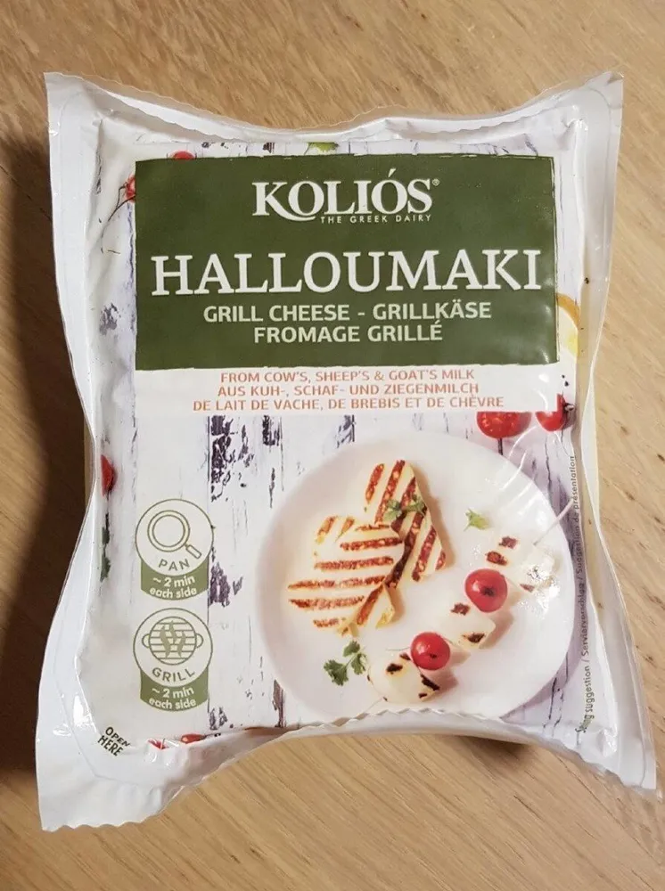 Halloumaki grill cheese
