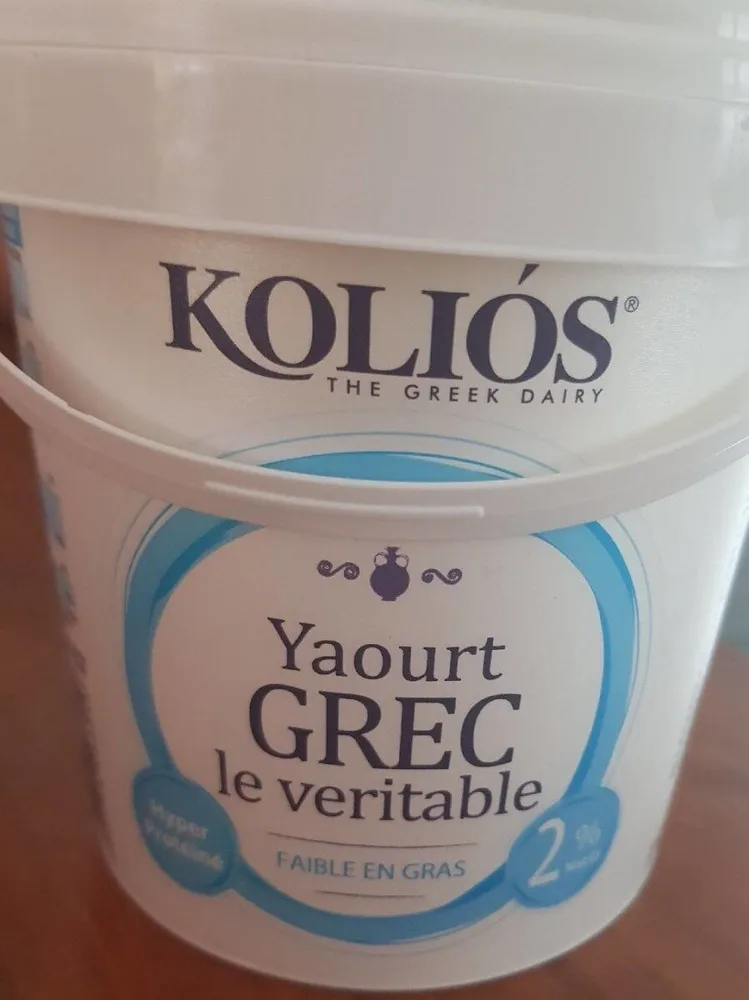 Yaourt grec faible en gras