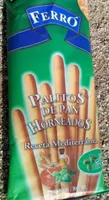 Palitos de pan horneados