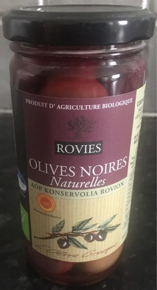 Olives noires naturelles