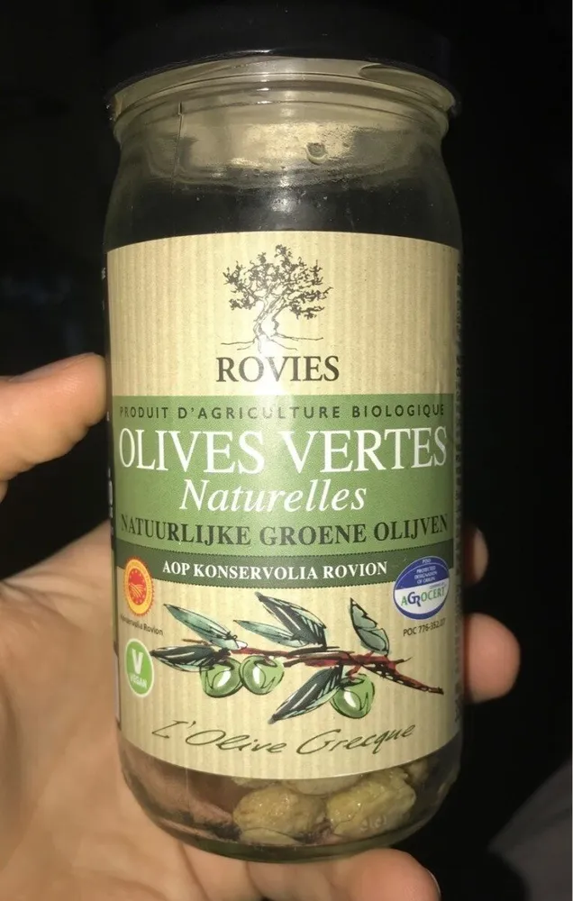 Olives vertes naturelles