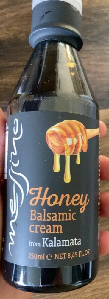 Honey balsamic cream