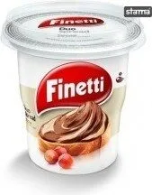 Finetti Tartinade Duo Creme De Noisette Avec Cacao Bicolore