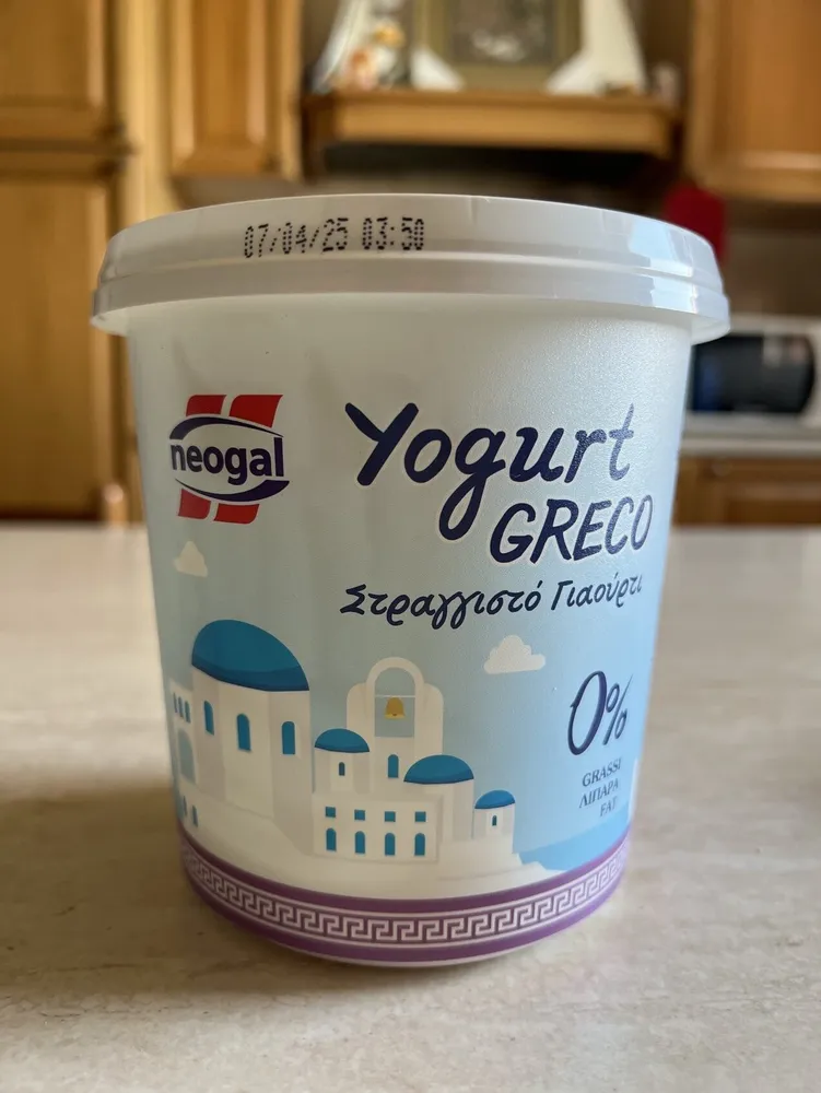 Yogurt greco