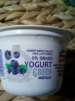 Yogurt greco mirtillo