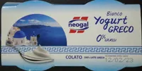 Yogurt greco bianco 0% grassi