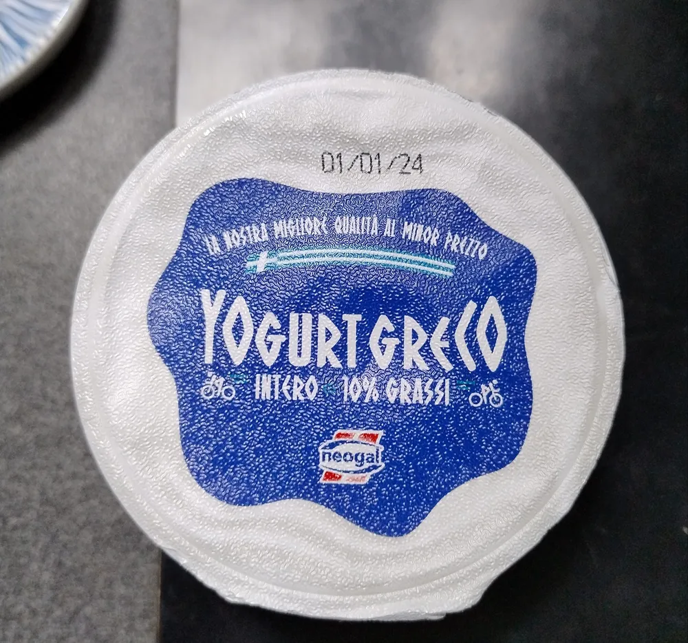 yogurt greco intero 10% grassi