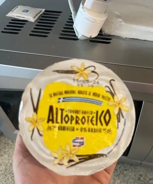 Yogurt greco altoproteico vaniglia 0% grassi