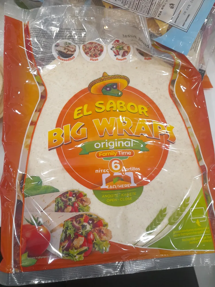 tortillas wraps