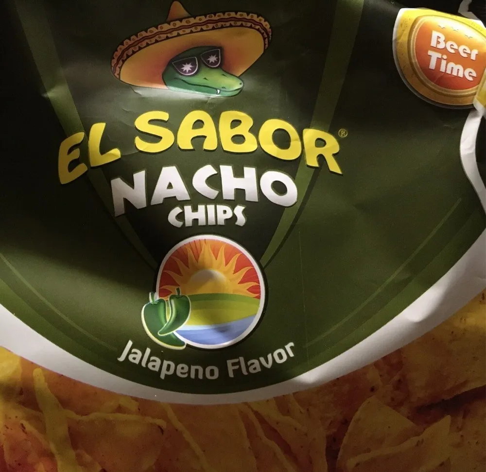 Nacho chips Jalapeno flavor