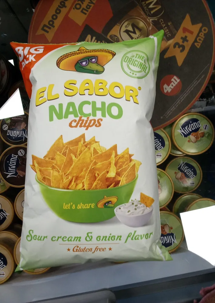 Nacho Chips Sour Cream And Onion
