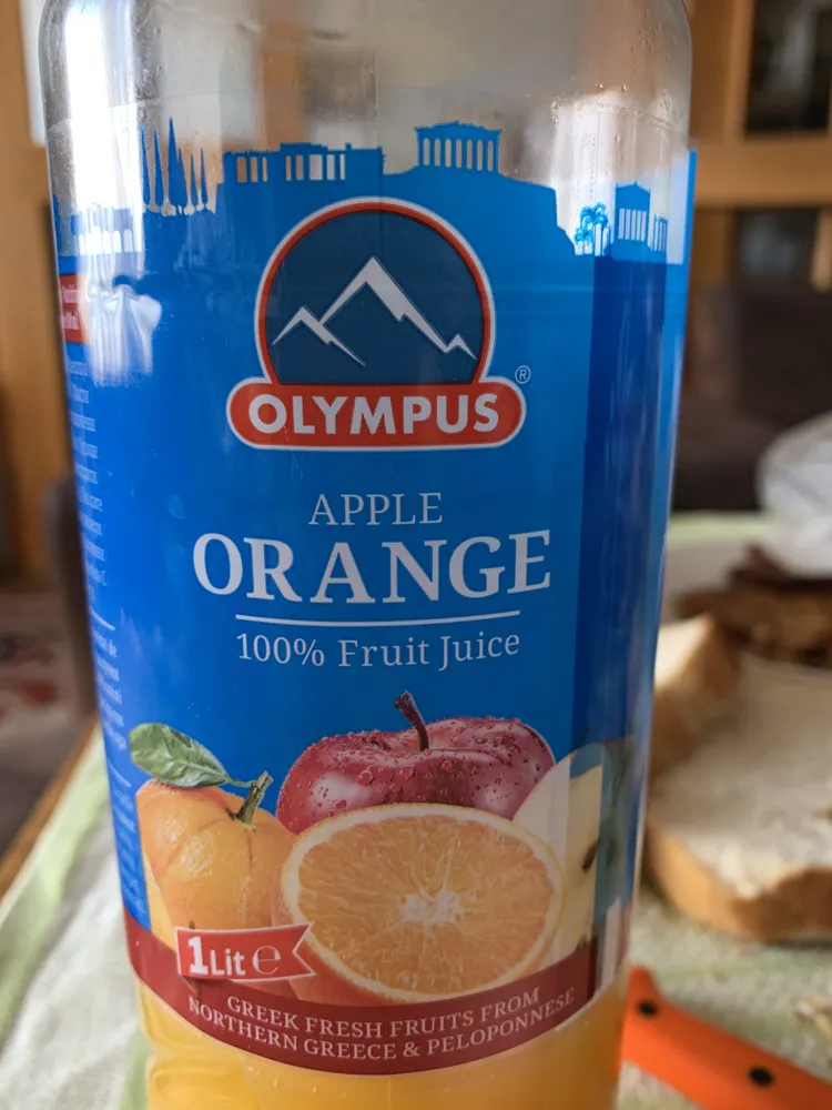 Apple orange 100% Fruit juice