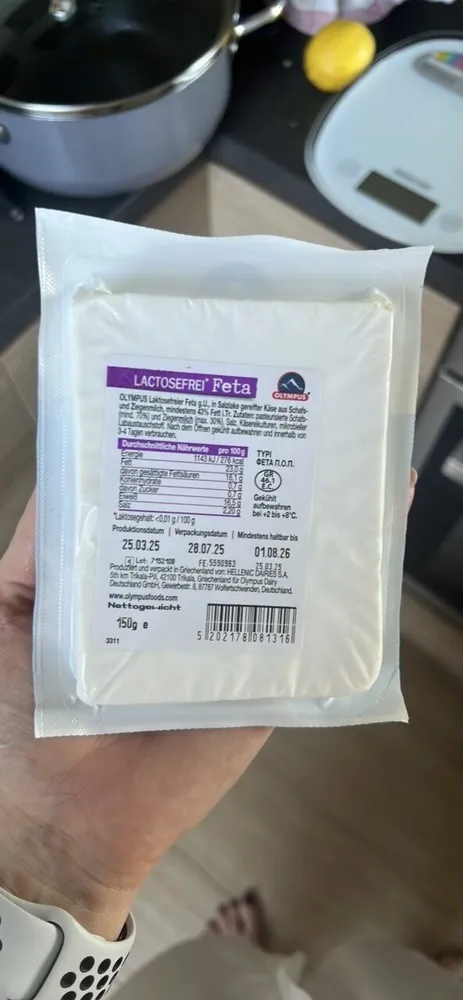 Lactose-Free Feta