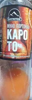 Χυμός μήλο πορτοκάλι καρότο